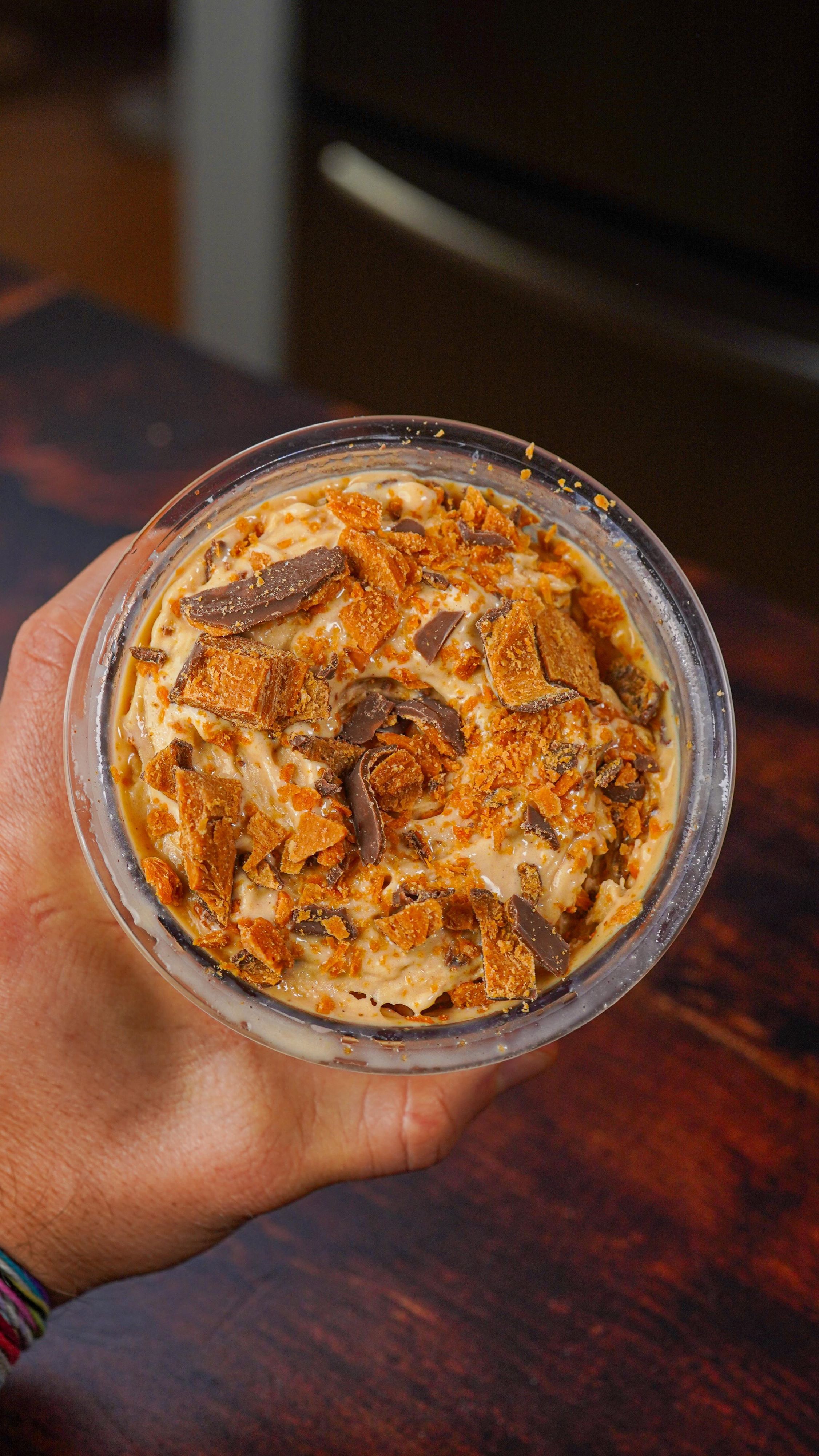 306 Cal Butterfinger Protein Ice Cream