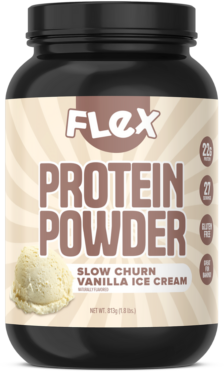 Slow Churn Vanilla Ice Cream Whey Protein